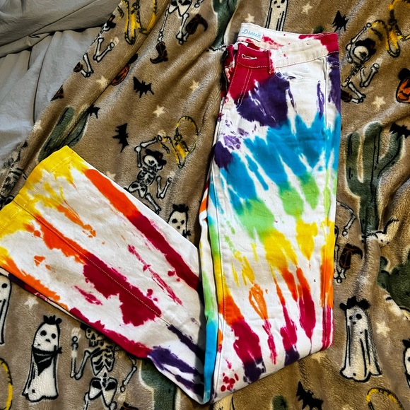 Tie Dye Ranch Dress’n Jeans - Picture 1 of 3